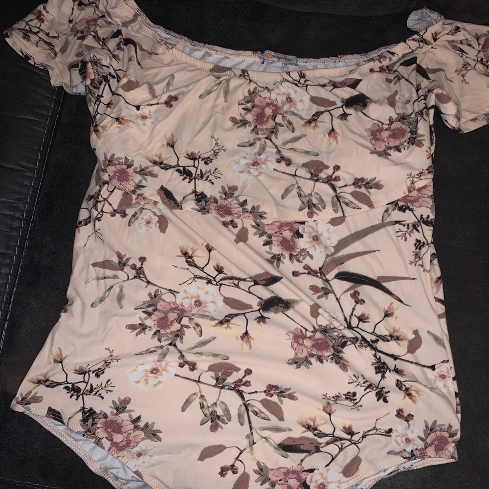 Floral onsie